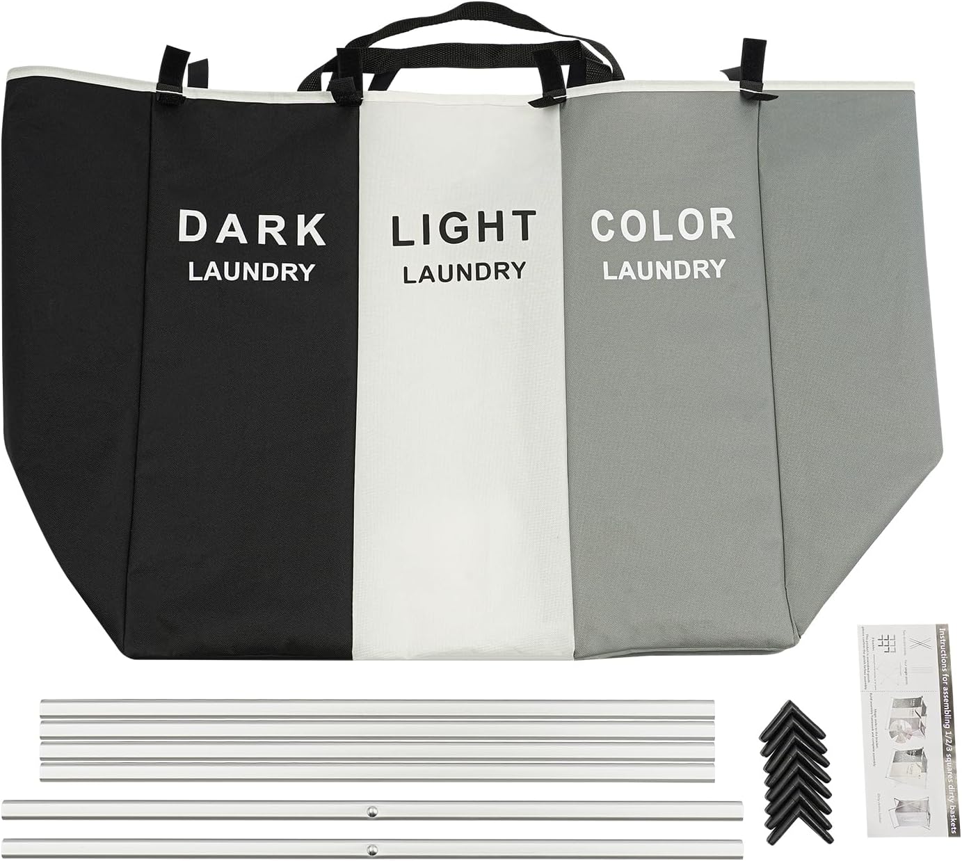 👕ORGANIZADOR DE LAVANDERIA TRIPLE + ENVIO GRATIS 🚚