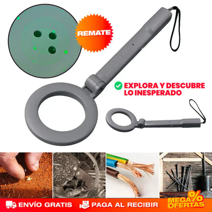 DETECTOR DE METÁLES PORTÁTIL
