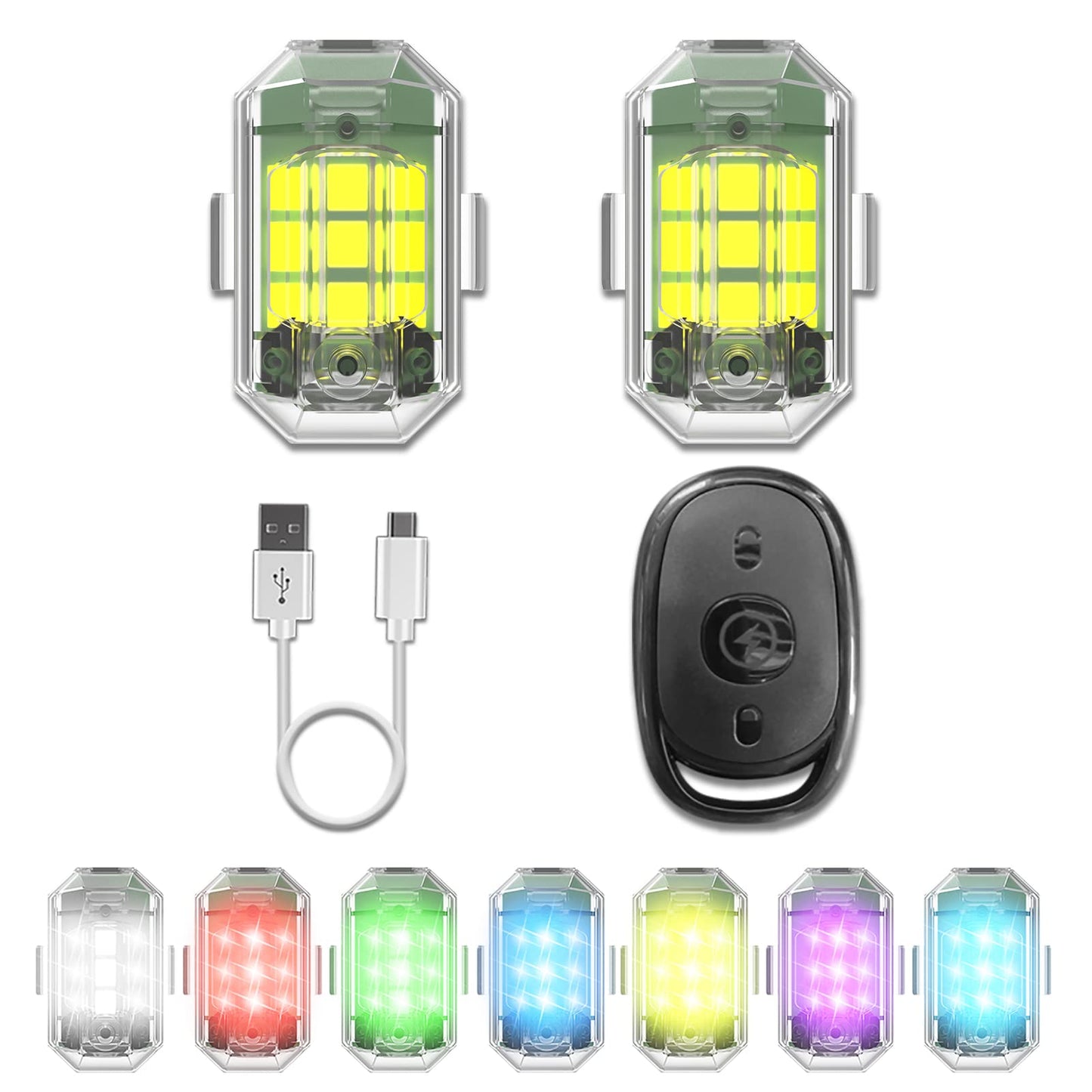 MiniLed® Luz estroboscópica LED inalámbrica de alto brillo