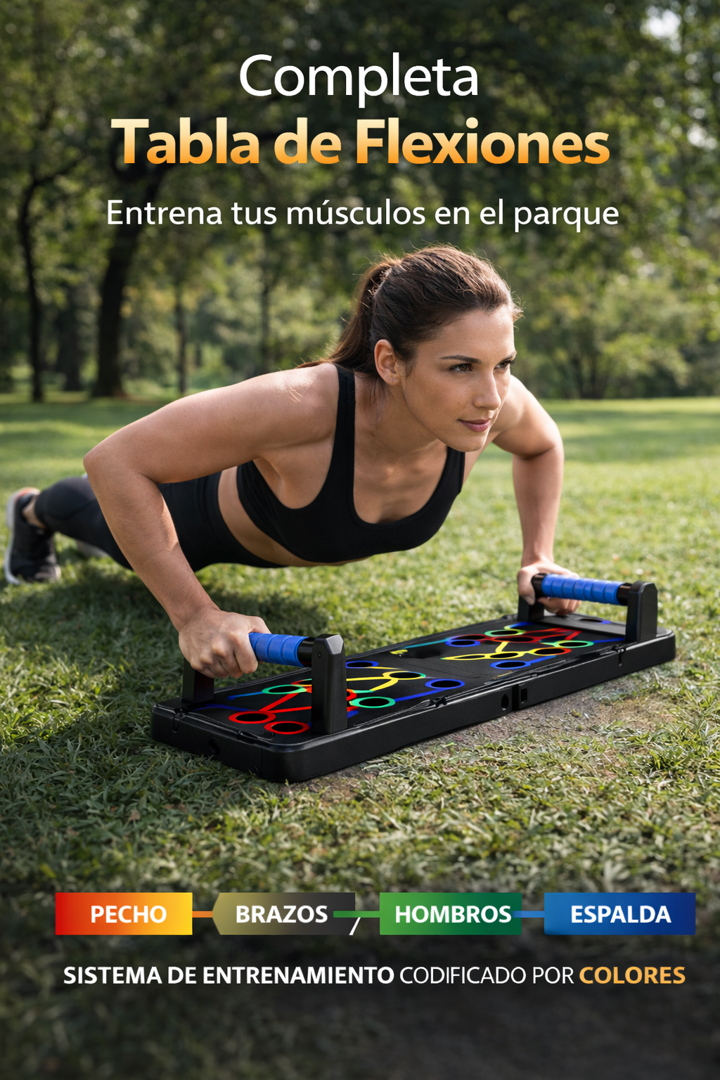 Tabla Push Up Para Flexiones 💪 - REBAJA YA ESOS KILOS DE DICIEMBRE🏋️‍♀️ + Envío Gratis