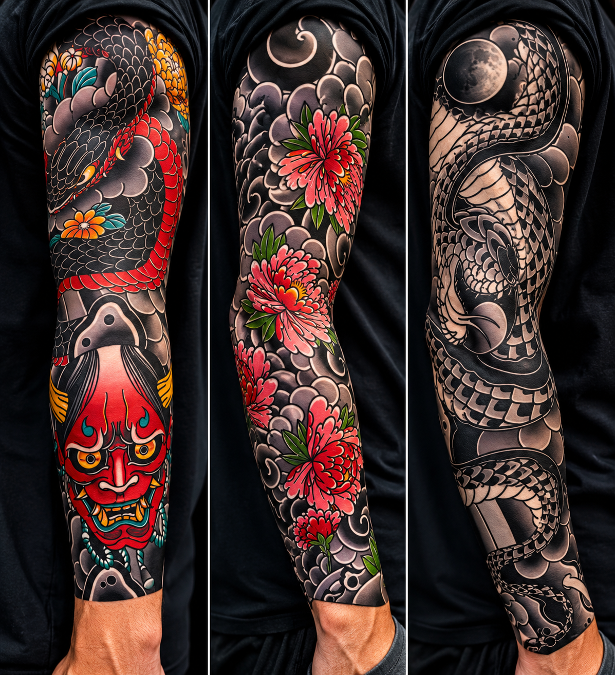 Set de 2 Mangas Tatuaje (Brazo & Pierna) – Talla Universal + ENVÍO GRATIS