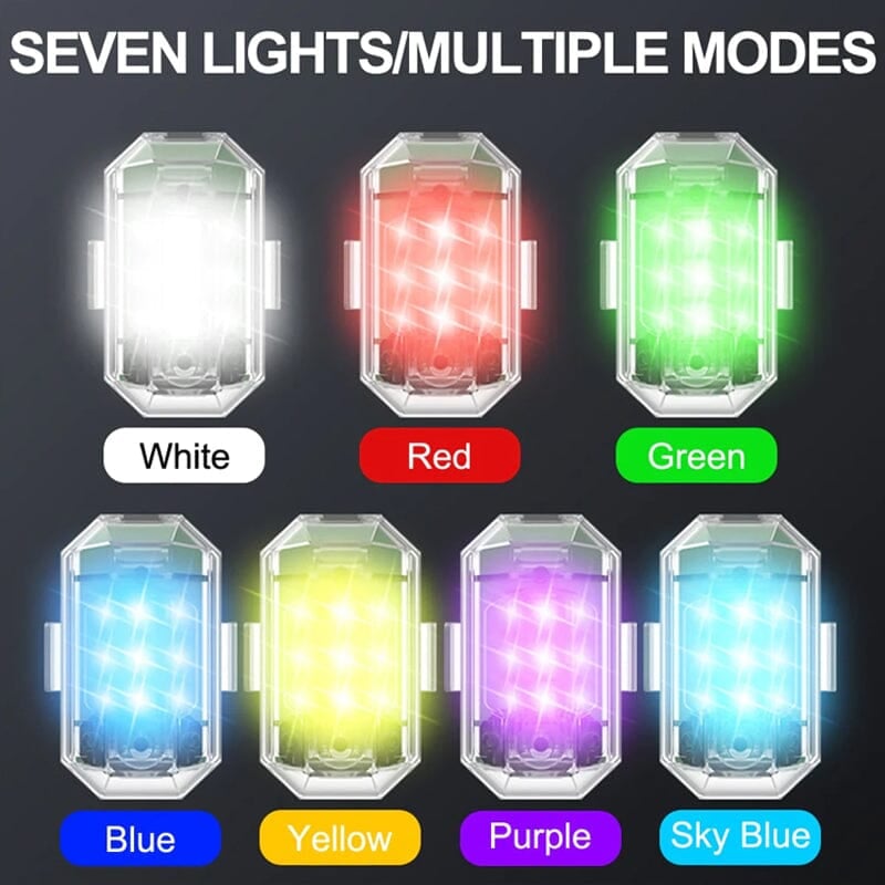MiniLed® Luz estroboscópica LED inalámbrica de alto brillo