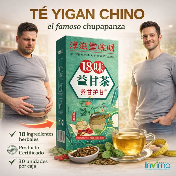Spark Té Yigan Chino Infusión 30 Bolsas Hierbas Ancestrales