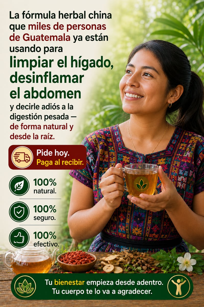 Spark Té Yigan Chino Infusión 30 Bolsas Hierbas Ancestrales