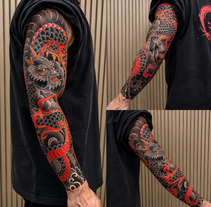 Set de 2 Mangas Tatuaje (Brazo & Pierna) – Talla Universal + ENVÍO GRATIS