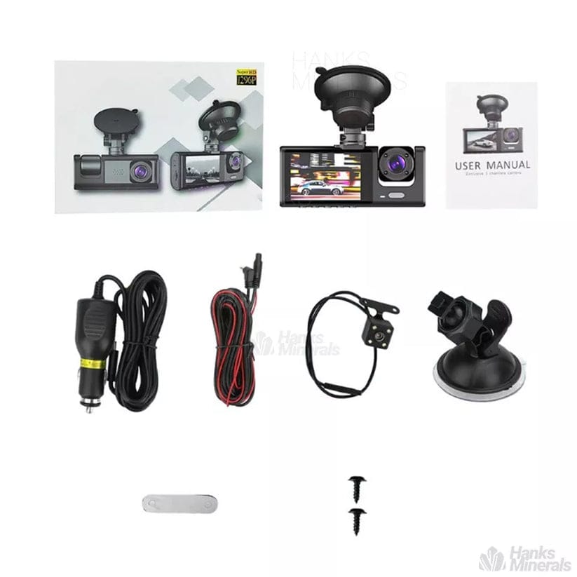 Sistema de 3 Cámaras de Alta Definición  (Frontal, Trasera e Interior)