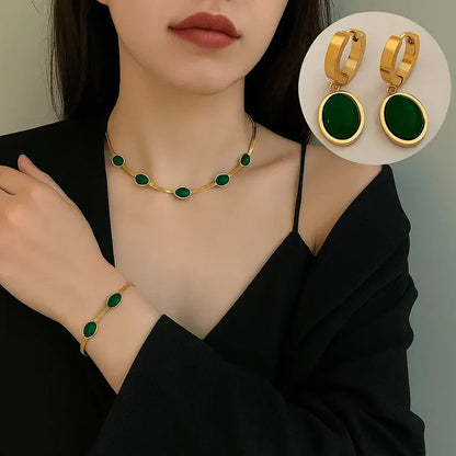 💎 CollarAmor™ Oro – Set 3 Piezas para Energía y Bienestar
