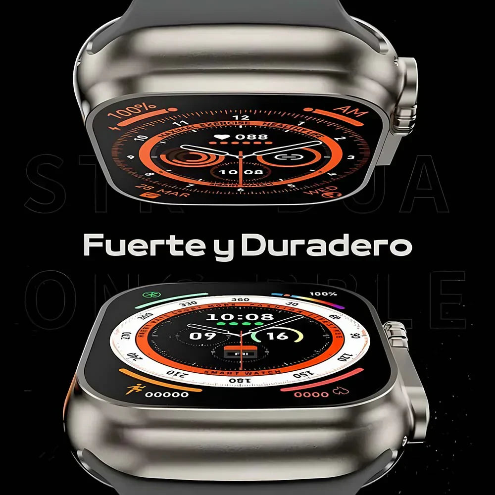 Smartwatch 9 ULTRA + Airpods + 7 Correas de repuesto
