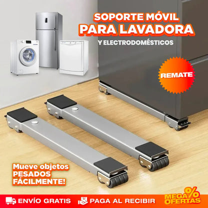 COMBO DE 2 SOPORTES LINEALES PARA ELECTRODOMÉSTICOS + ENVÍO GRATIS