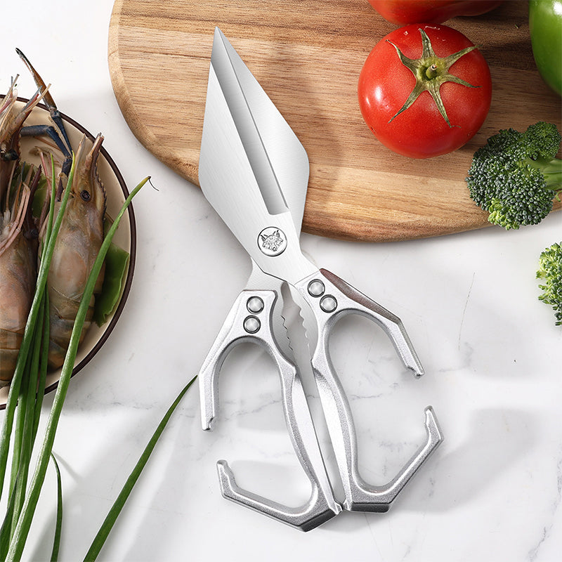 Tijeras de cocina multifuncionales para uso intensivo