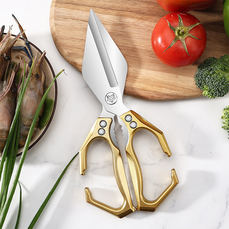 Tijeras de cocina multifuncionales para uso intensivo