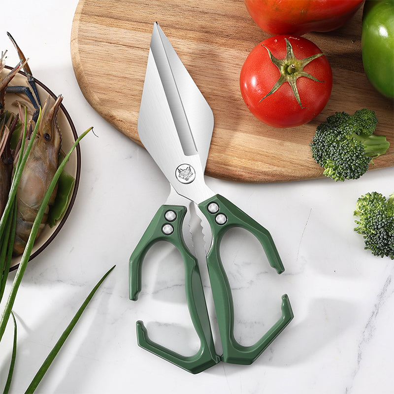 Tijeras de cocina multifuncionales para uso intensivo